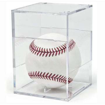 Autograph Ball Showcase Official Size Ball Acrylic Cube display cabinet Baseball Sports Ball Case